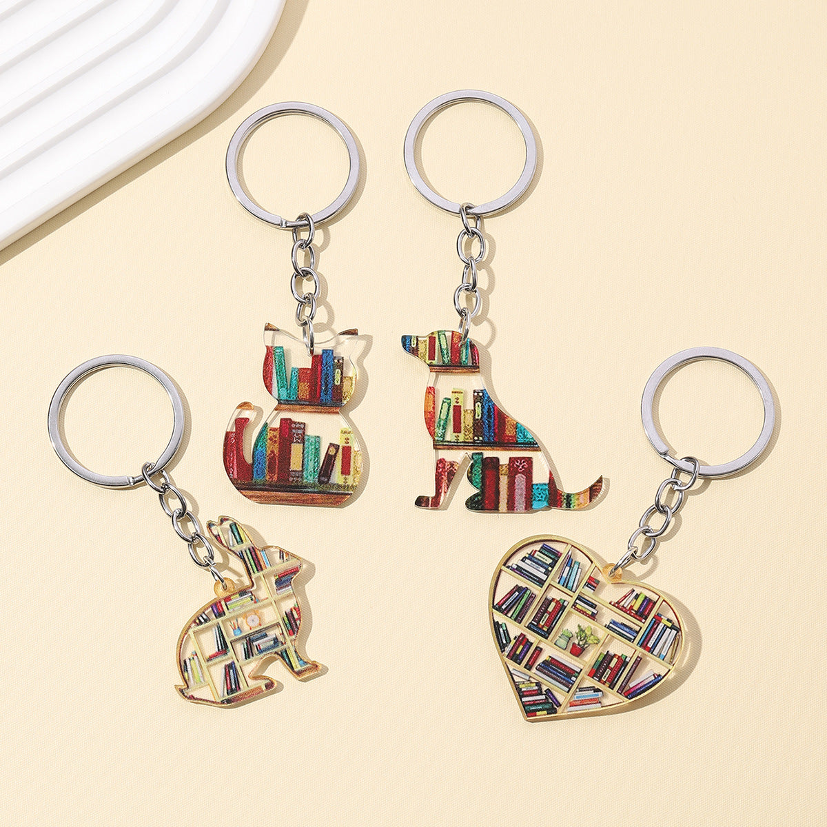 Book Keychains